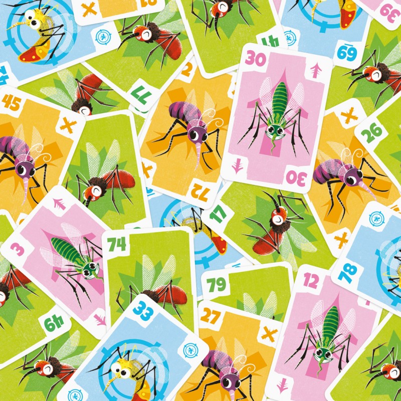 Mosquito – Juego de Cartas de Rapidez y Agilidad Visual, + 8 años