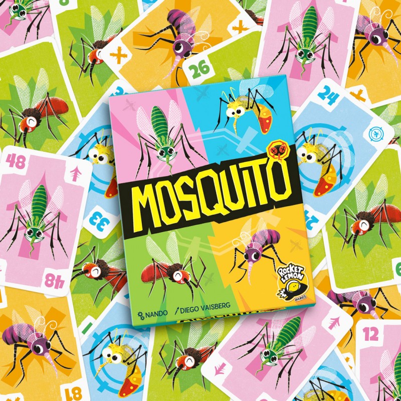 Mosquito – Juego de Cartas de Rapidez y Agilidad Visual, + 8 años