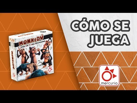 Monkidú – Party Game de Imitación Rápida y Deducción | 4‑16 Jugadores, +8 Años | 48 Cartas y 2 Dados, Ideal para Fiestas y Ludotecas