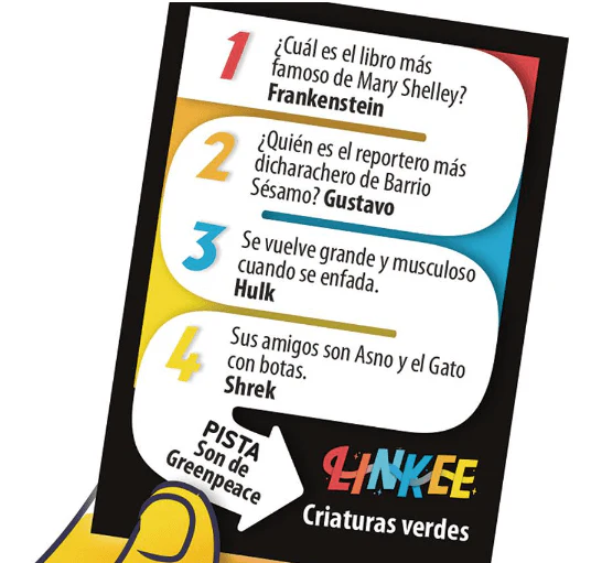 Linkee – party game de preguntas y enlaces ingeniosos para grupos