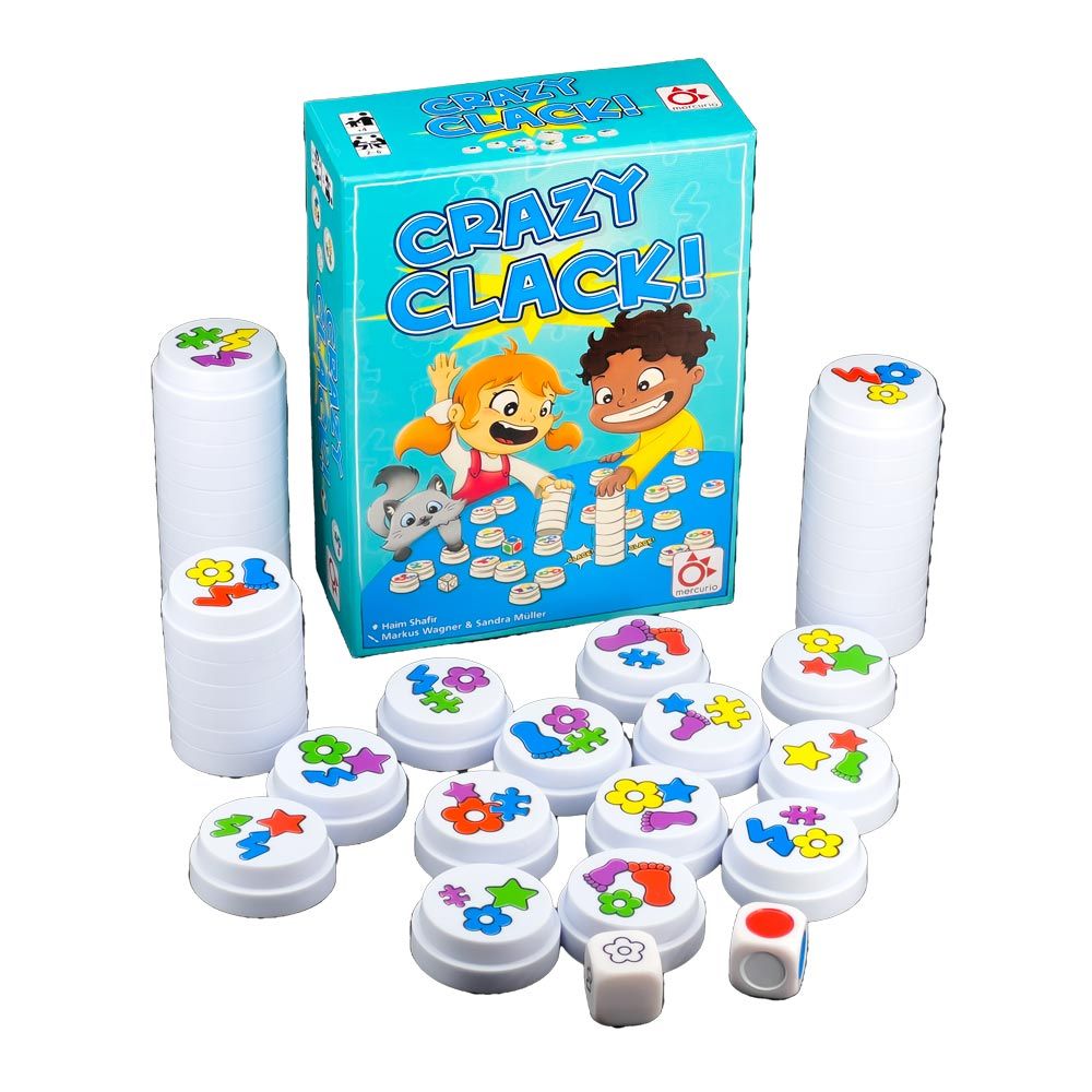 Crazy Clack: juego de rapidez y apilado para peques 4+
