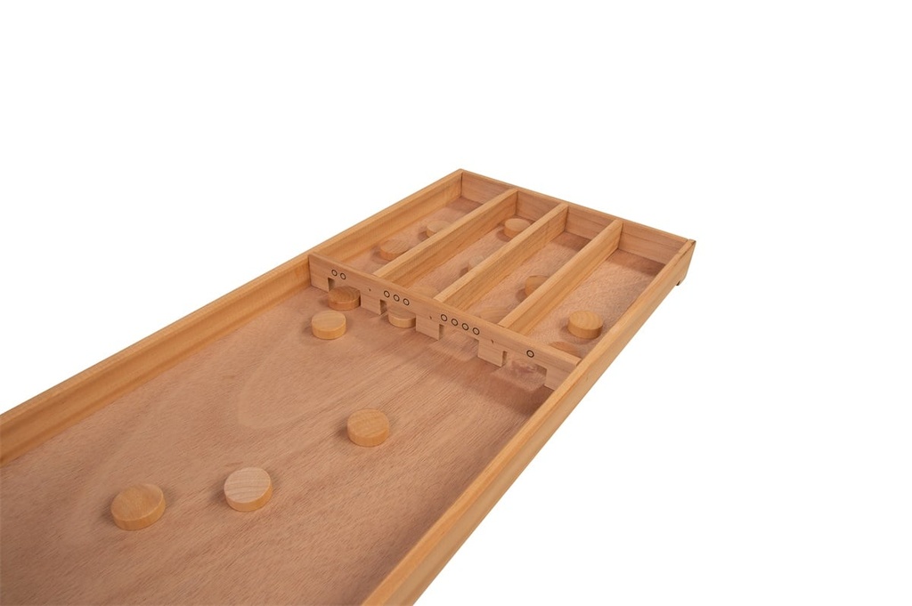 Juego de Sjoelen, tejo, de Madera 122 cm