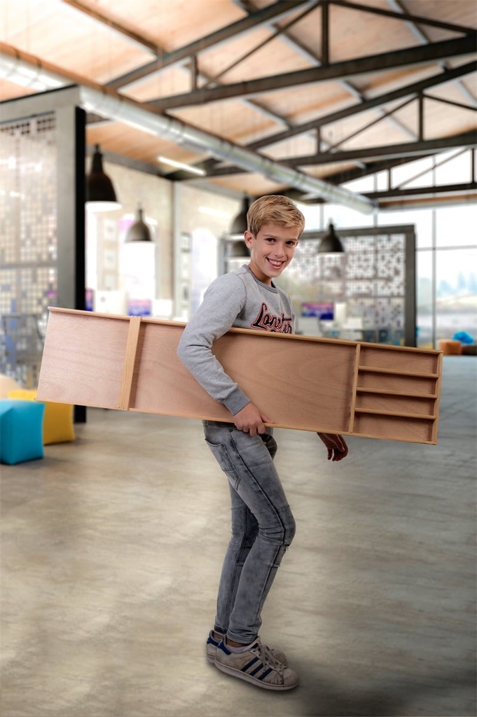 Juego de Sjoelen, tejo, de Madera 122 cm