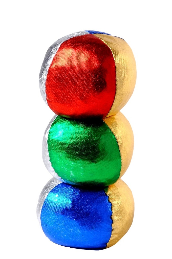 Pelotas de malabares metálicas (2,5 ″) en tubo