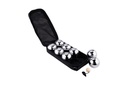 Set de 8 bolas de petanca con bolsa negra – juego tradicional de petanca