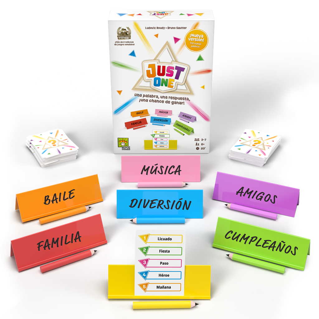 Just One (Nueva Edición) – Juego cooperativo de palabras para grupos (8+)