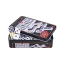 Dominó en Caja de Metal