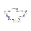 Dominó en Caja de Metal