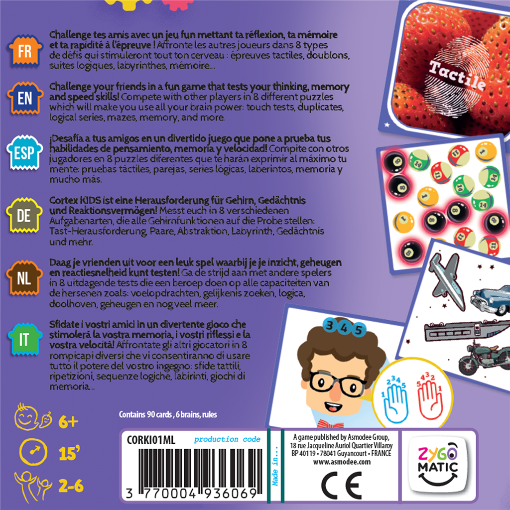 Cortex Kids, juego infantil de retos mentales y percepción táctil (vista 3)