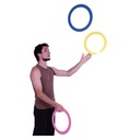 Aros de malabares Amaya (3 ud.): set profesional para iniciación y animación (6+)