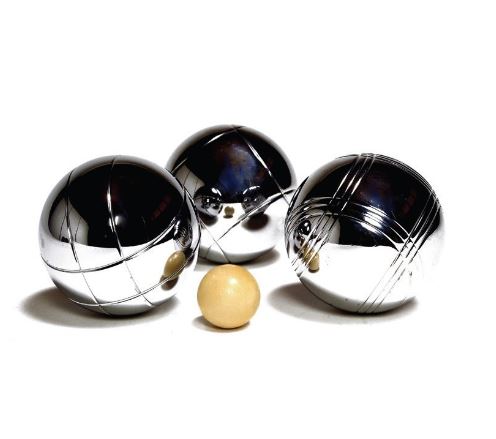 Petanca de acero Ø73 mm Amaya Sport (set 6) para juegos de precisión