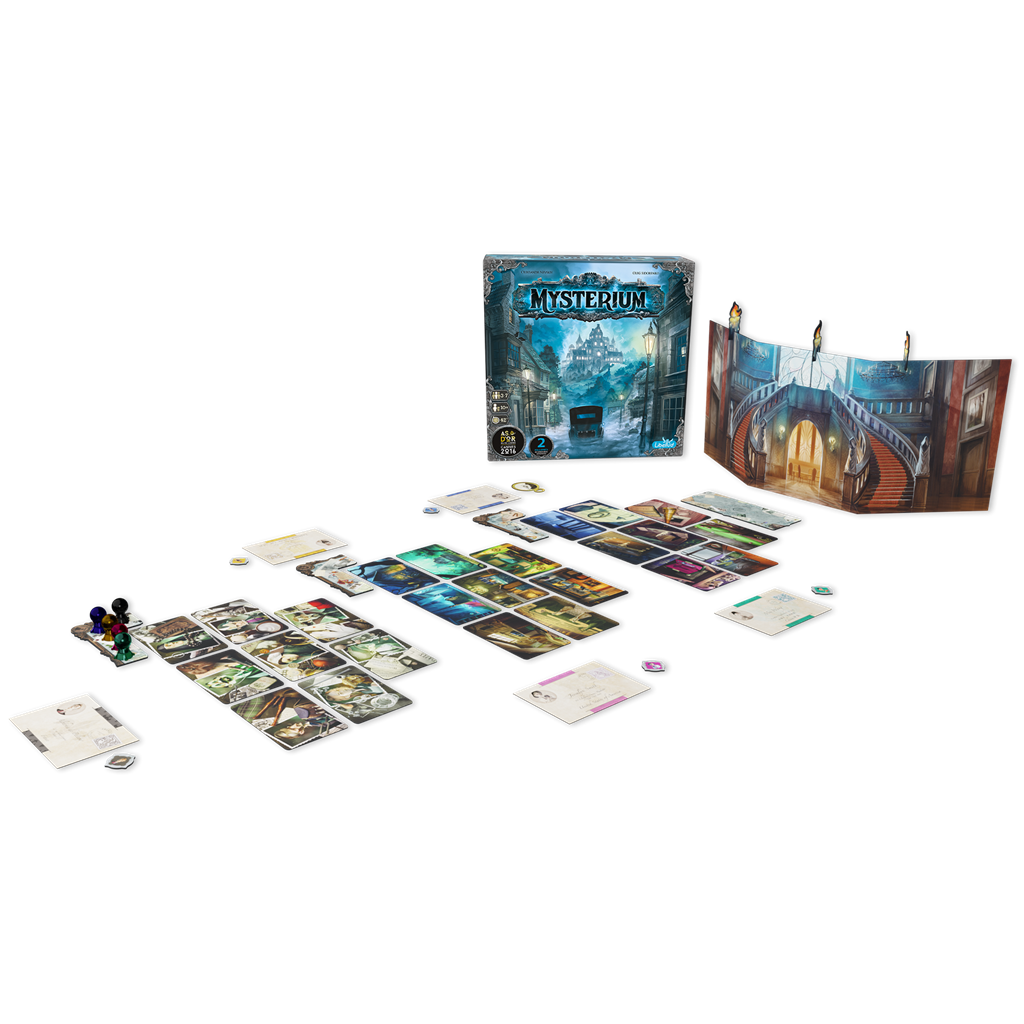 Mysterium: juego cooperativo de deducción e imaginación (10+)