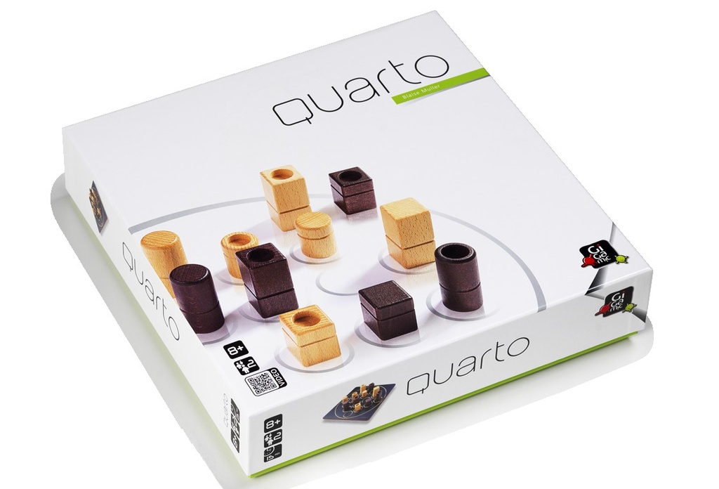 Quarto: juego de lógica y estrategia abstracta (8+)