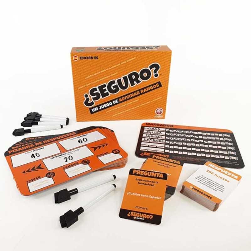 ¿Seguro? juego de preguntas numéricas y rangos para grupos (10+)