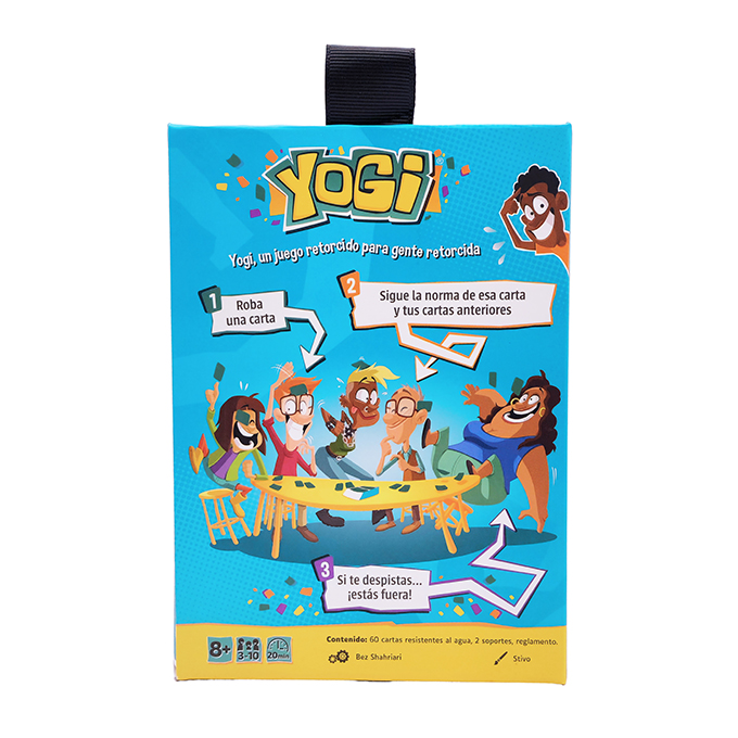 Yogi: juego de cartas de posturas y equilibrio para dinamizar grupos (8+)