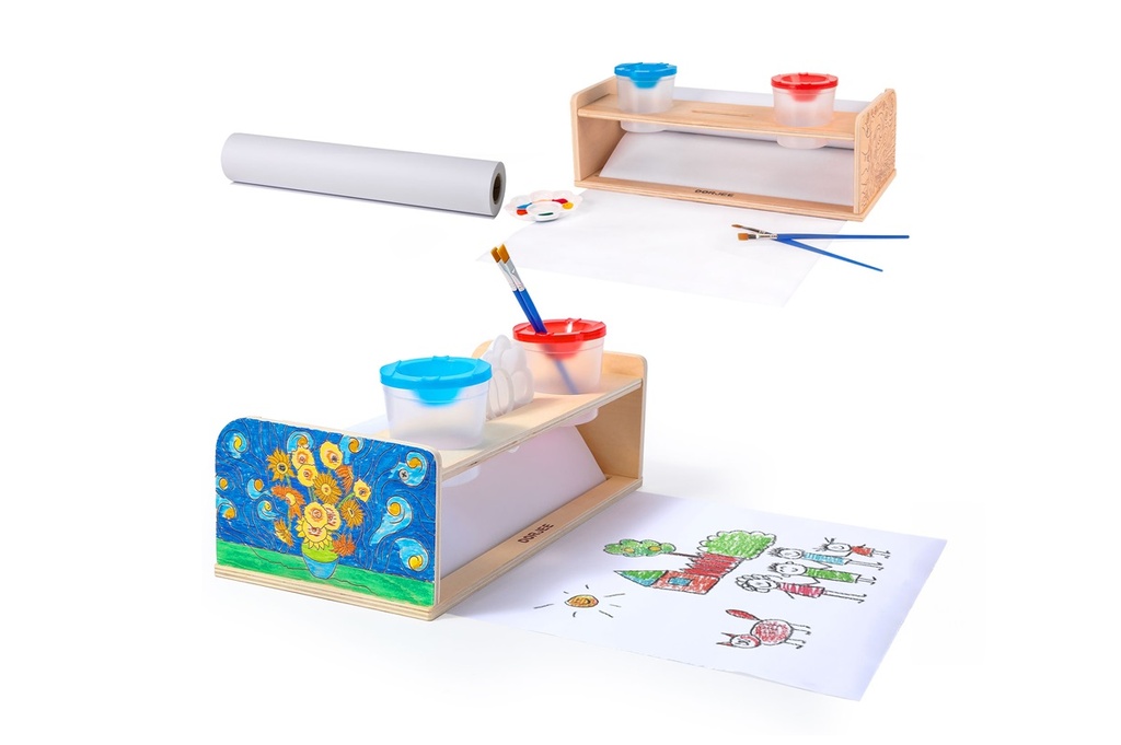 Portarrollos de Papel de Madera