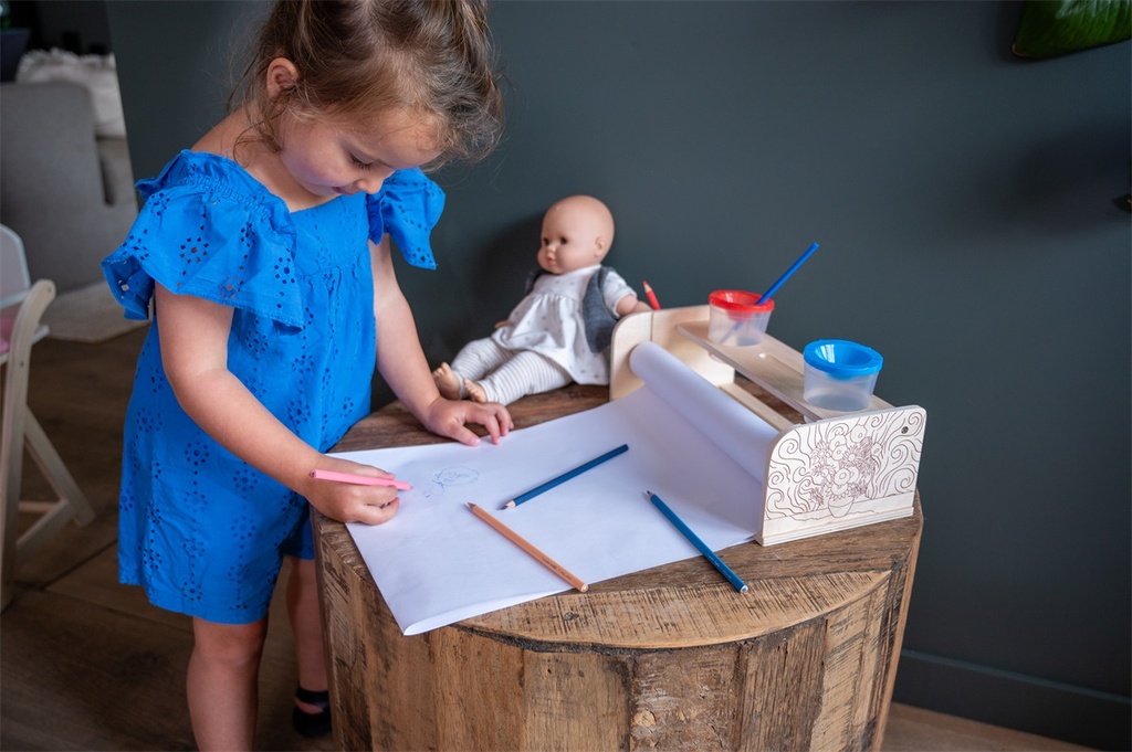 Portarrollos de Papel de Madera