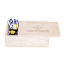 Domino Doble 9 Mexican Train: Dominó con trenes y estación (55 fichas)