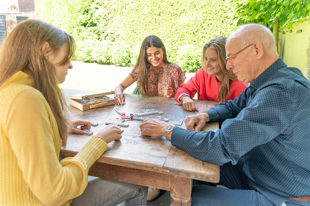 Domino Doble 12 Mexican Train – Caja de Madera de Haya