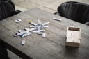 Domino Doble 12 Mexican Train con Números – Caja de Madera