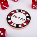 Set de Póker en Maletín Negro – 300 Fichas (14 g) con Valores Numerados
