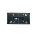 Tapete de Póker Verde 118 × 59 cm  – Alfombrilla Antideslizante para Juegos de Cartas y Casino en Casa