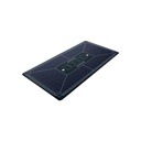 Tapete de póker azul Engelhart 118x59 cm antideslizante