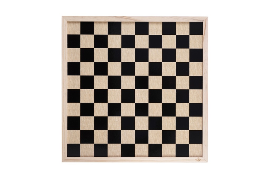 Schaak/dambord 40 cm hout