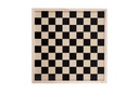 Schaak/dambord 40 cm hout