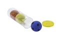 High Bounce Ballen 3 en tubo: pelotas de alto rebote Ø6 cm 
