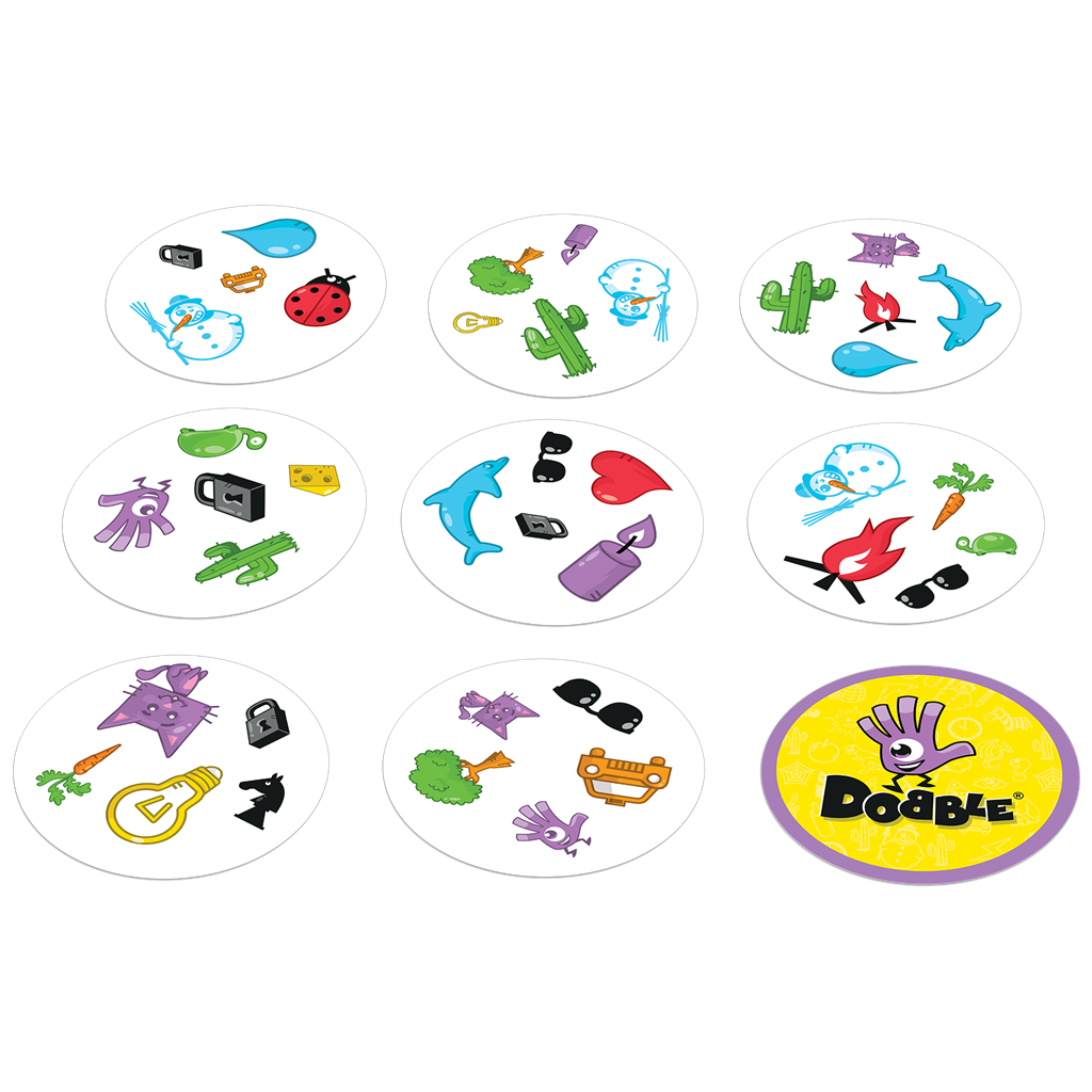 Dobble Giant XXL – Juego de Observación Gigante para Dinámicas de Grupo