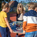 Team Disc : disco XXL de equilibrio cooperativo con bolas (3+)
