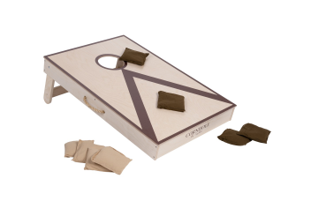 Cornhole 90x60 cm de madera: juego de puntería exterior