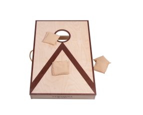 Cornhole 90x60 cm de madera: juego de puntería exterior