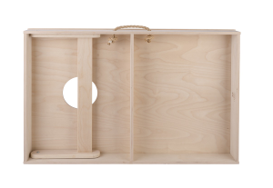 Cornhole 90x60 cm de madera: juego de puntería exterior