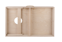 Cornhole 90x60 cm de madera: juego de puntería exterior
