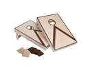 Cornhole dubbel 90 x 60 cm pine / birchwood 2 x 4 zakje