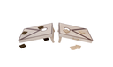 Cornhole dubbel 90 x 60 cm pine / birchwood 2 x 4 zakje