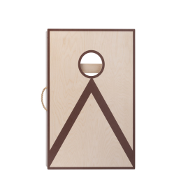 Cornhole dubbel 90 x 60 cm pine / birchwood 2 x 4 zakje