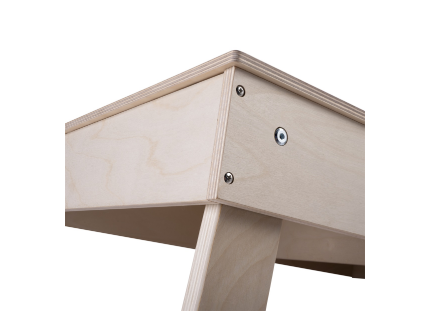 Cornhole dubbel 90 x 60 cm pine / birchwood 2 x 4 zakje