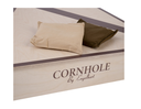 Cornhole dubbel 90 x 60 cm pine / birchwood 2 x 4 zakje