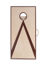 Cornhole individual 120x60 cm de madera para puntería y torneos