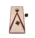 Cornhole individual 120x60 cm de madera para puntería y torneos
