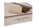 Cornhole individual 120x60 cm de madera para puntería y torneos