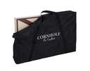 Cornhole individual 120x60 cm de madera para puntería y torneos