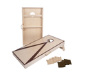 Cornhole doble 120x60 de madera con 2 tableros y 8 bolsas