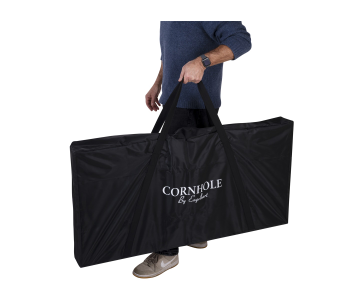 Cornhole doble 120x60 de madera con 2 tableros y 8 bolsas