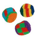 Bola de malabar de ganchillo: kick-ball ligera para coordinación (6+)