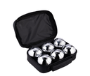 Set de 6 bolas de petanca Engelhart con bolsa negra y medidor