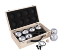 Set de 8 bolas de petanca Engelhart en maletín de madera